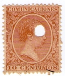 Stamps Spain -  ALFOSO XIII