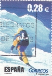 Stamps Spain -  Al filo de lo imposible- Alpinismo    (G)