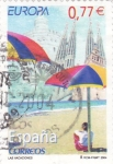 Stamps Spain -  Las vacaciones   (G)