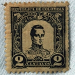 Stamps America - Colombia -  personajes-Departamento de Antioquia -Cordoba