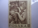 Stamps Poland -   Pintura polacas -