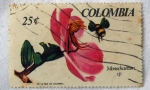 Sellos de America - Colombia -  flores