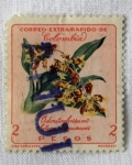 Stamps Colombia -  flores