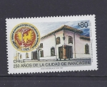 Stamps Chile -  250 años de rancagua