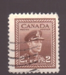 Stamps America - Canada -  Jorge VI