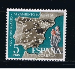 Stamps Spain -  Edifil  1361  XXV aniver. del Alzamiento Nacional.  