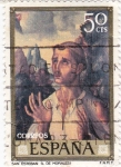 Stamps Spain -  PINTURA-San Esteban -(Morales)      (G)