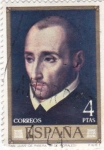 Stamps Spain -  PINTURA- San Juan de Ribera (L. Morales)   (G)