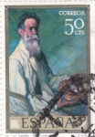 Stamps Spain -  PINTURA -Mi tio Daniel (Zuloaga)   (G)