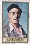 Stamps Spain -  PINTURA -Autorretrato (zuloaga)    (G)