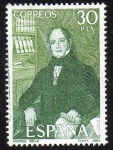 Stamps Spain -  Centenarios - Andrés Bello 1781-1865