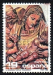 Stamps Spain -  Navidad 86 - La Sagrada Familia (Valladolid)