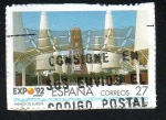 Stamps Spain -  EXPO 92 - Avenida de Europa