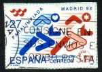 Stamps Spain -  Paralimpiadas Madrid'92