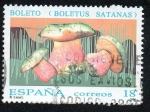 Stamps Spain -  Micología - Boletus Satanas