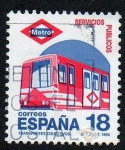 Stamps Spain -  Servicios públicos - Transportes colectivos