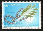 Stamps Spain -  Europa - Paz y Libertad