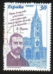 Stamps Spain -  Literatura española - La Regenta (Leopoldo Alas 