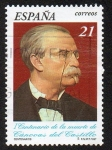 Stamps Spain -  Centenarios - I centenario de la muerte de Cánovas del Castillo