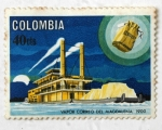 Stamps Colombia -  vapor del magdalena