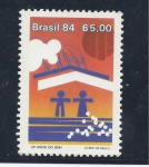 Sellos de America - Brasil -  20 años BNH