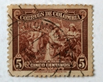 Stamps Colombia -  Cafe Suave