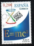 Stamps Spain -  Año mundial de la Física