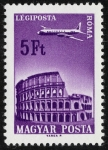 Stamps Hungary -  ITALIA - Centro Histórico de Roma
