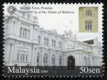 Stamps Malaysia -  MALASIA -  Melaka y George Town, ciudades históricas del Estrecho de Malacca