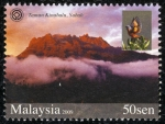 Sellos del Mundo : Asia : Malasia : MALASIA -  Parque de Kinabalu
