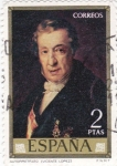 Stamps Spain -  PINTURA -Autorretrato (Vicente López)   (G)