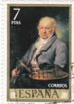 Stamps Spain -  PINTURA - Goya  (Vicente López)    (G)