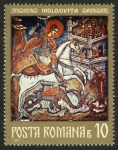 Stamps Romania -  RUMANIA - Iglesias de Moldavia