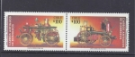 Stamps Chile -  carros de bomberos
