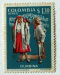 Stamps : Africa : Colombia :  DANZAS FOKLORICAS