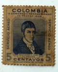 Stamps Colombia -  Congreso Panamericano de Prensa