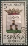 Stamps : Europe : Spain :  Escudo provincia España (Albacete)