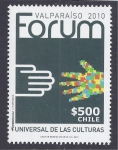 Stamps Chile -  forum universal de las culturas