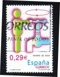 Sellos de Europa - Espaa -  Valores cívicos - Ahorro de agua