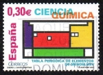 Stamps Spain -  Ciencia - Tabla periódica de los elementos de Mendeleiev