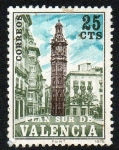 Sellos de Europa - Espa�a -  Plan Sur de Valencia - Torre de Santa Catalina