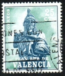 Stamps Spain -  Plan Sur de Valencia - Jaime I