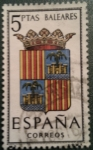 Stamps Spain -  Escudo provincia España (Baleares)
