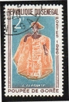 Stamps Senegal -  Muñeco de Gorée