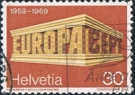 Stamps Sweden -  EUROPA 1969. Y&T Nº 832