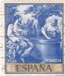 Stamps Spain -  PINTURA -Jesús y la Samaritana (Alonso Cano)   (G)