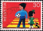Stamps Switzerland -  LOS NIÑOS Y LA CIRCULACIÓN. Y&T Nº 839