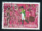 Stamps Equatorial Guinea -  NAPOLÉON - Partida de Napoleón a la isla de Elba 1814