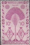 Stamps Madagascar -  francia libre