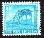 Stamps India -  Locomotora eléctrica